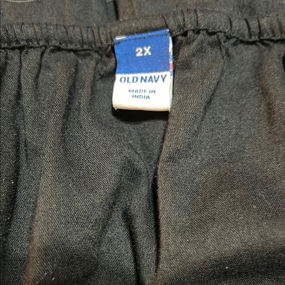 Old Navy Black Pleated Sundress with Square Neck - Picture 5 of 5